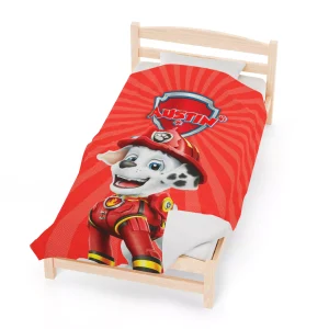 Find the perfect size for healing adventures! This personalized Marshall fleece blanket comes in sizes from crib to cuddle puddles for two.