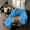Paw Patrol's Chase races to the rescue on this personalized fleece blanket, perfect for chasing away bedtime fears!