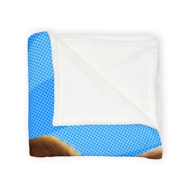 Find the perfect size for chasing Paw Patrol missions! This personalized Chase fleece blanket comes in sizes=