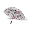 The soft foam handle of the Lilo & Stitch Christmas umbrella, held in one hand.