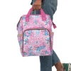 Disney magic meets diaper duty with this white and pink Lilo & Stitch diaper bag.