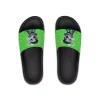 Green Paw Patrol sandals featuring Rocky, perfect for eco-conscious adventures on land or in water.