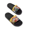 Adjustable yellow sandals featuring the PAW Patrol pups, letting your child's rescue missions roll with comfort!