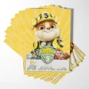 Calling all pups to the rescue! This personalized Paw Patrol invitation featuring Rubble is perfect for a digger-tastic construction themed birthday bash.