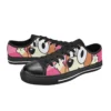 Personalized Bingo pastel pink shoes and canvas tennis sneakers for children