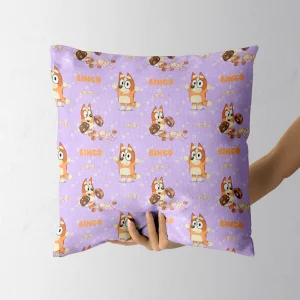 Create a Bluey & Bingo themed bedroom with this adorable pillow and pillowcase set.