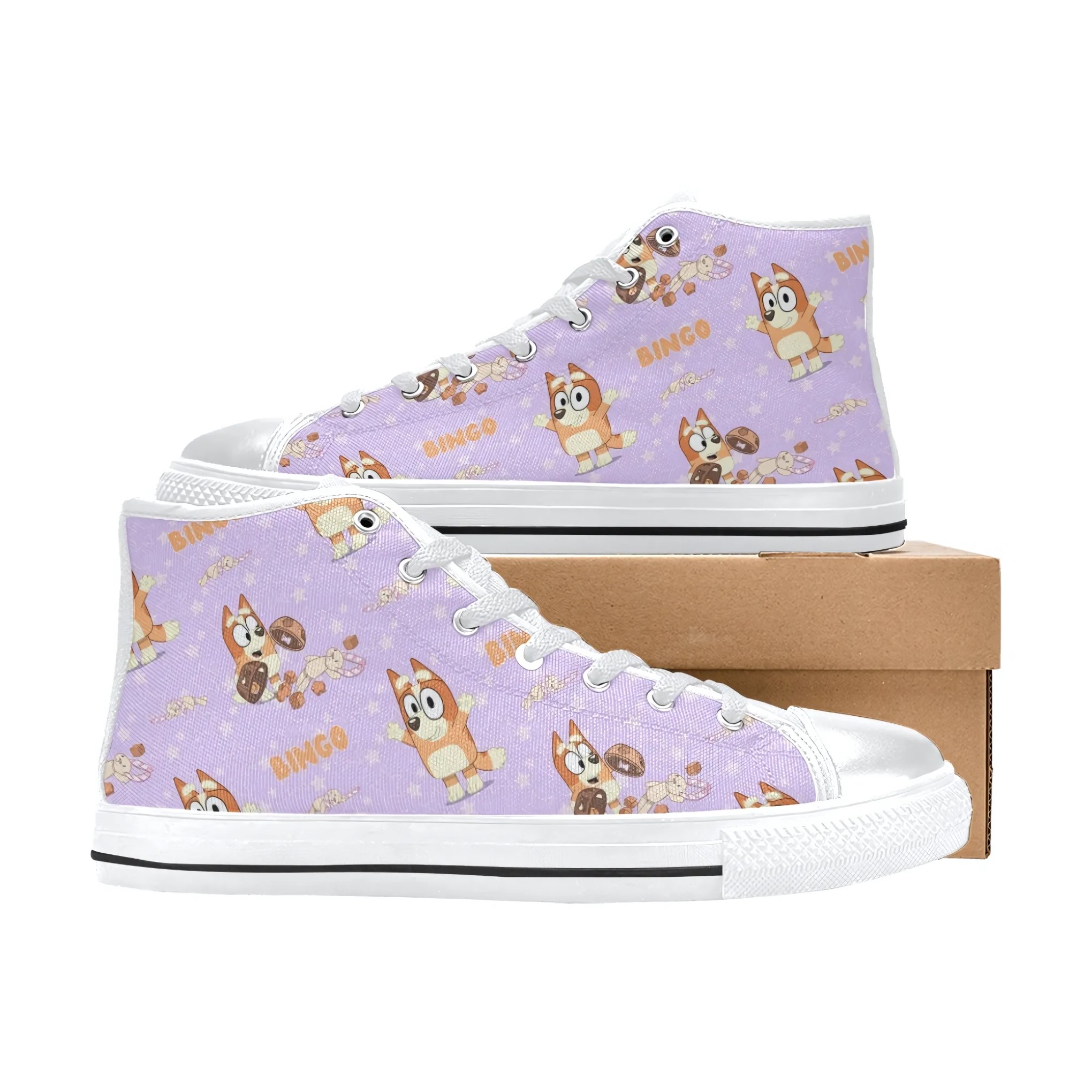 Bingo Purple Shoes for Kids