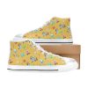 Playful Bluey footwear for kids, featuring a vibrant yellow design.