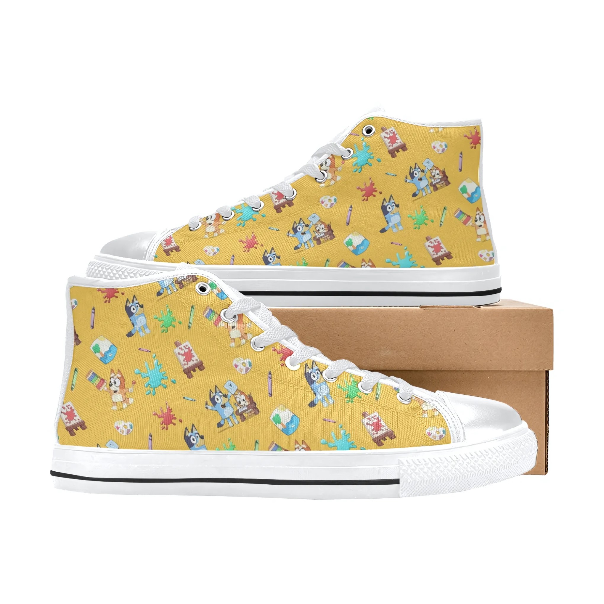 Bluey Yellow Shoes for Kids