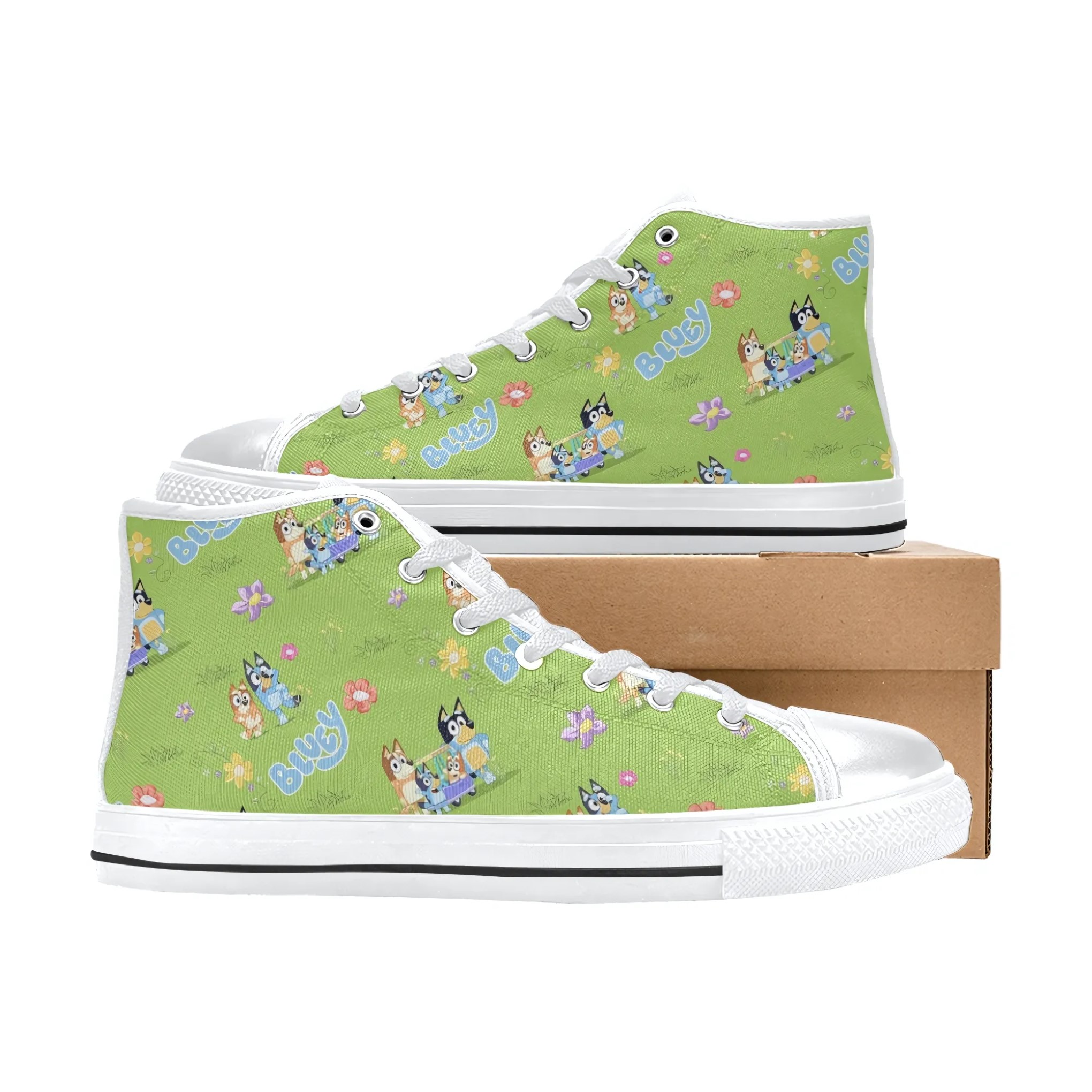 Bluey Green Shoes for Kids