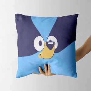 Bring Bluey to bedtime! Cozy pillowcase (and optional pillow) creates a Bluey-themed sleep haven for kids.