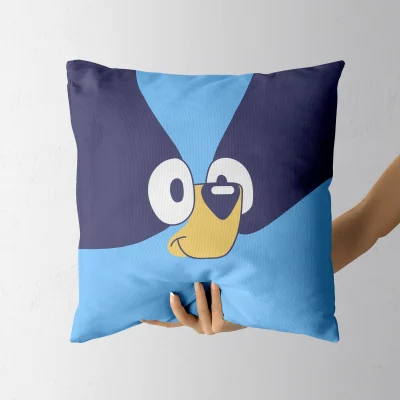 Bring Bluey to bedtime! Cozy pillowcase (and optional pillow) creates a Bluey-themed sleep haven for kids.