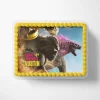 Printable cake topper showcasing King Kong and Godzilla from the 2024 movie.