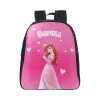 A charming Little Mermaid mini backpack, personalized with a name or message, for little ocean enthusiasts.