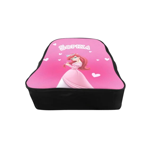 A colorful Little Mermaid mini backpack featuring Ariel and friends, perfect for little adventurers.