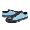 Personalized royal blue character print custom Bluey shoes with durable rubber soles