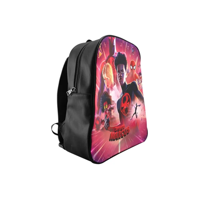 Officially licensed Spider-Verse mini backpack featuring iconic characters from the movie.