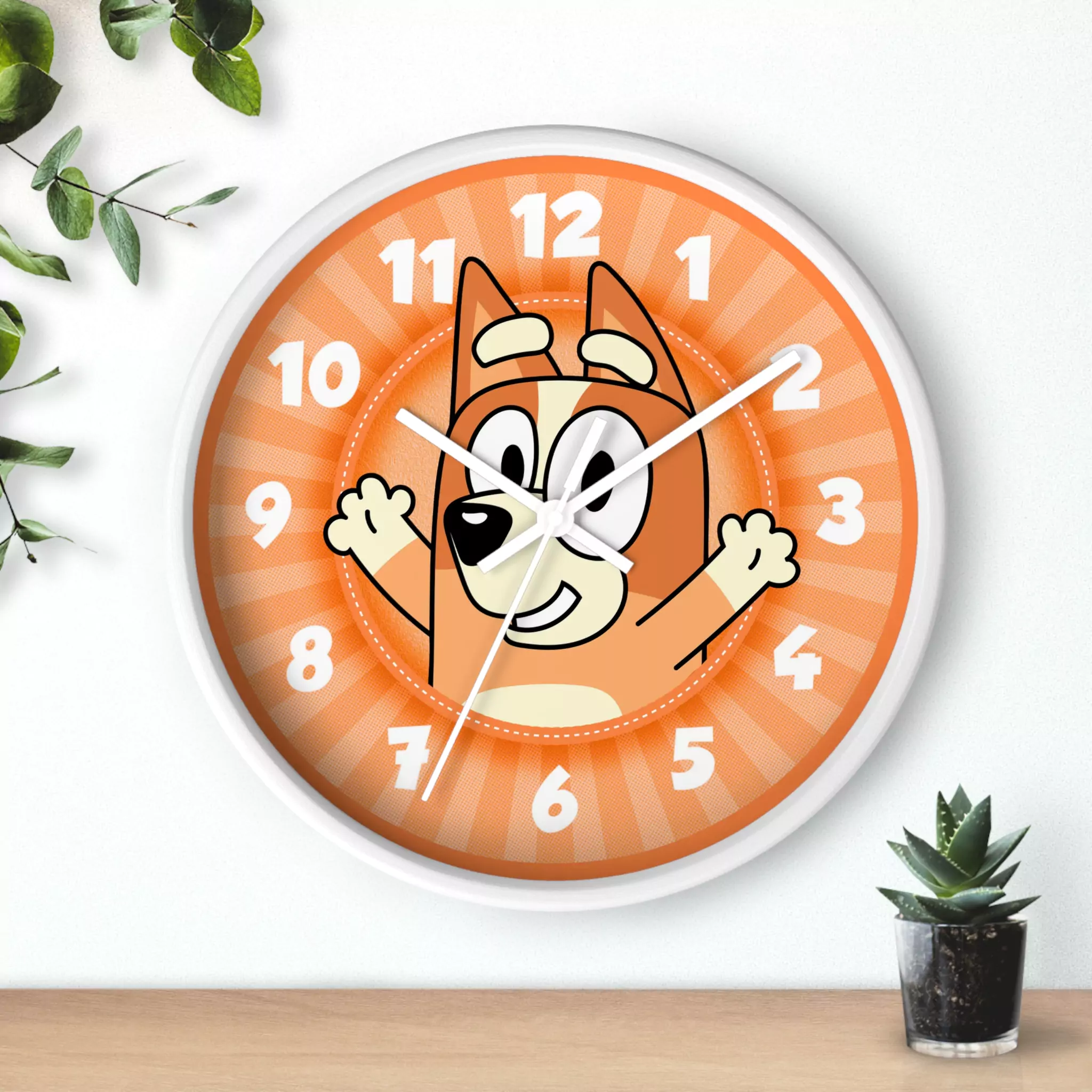Bluey Bingo Wall Clock | Fun & Learn Time!