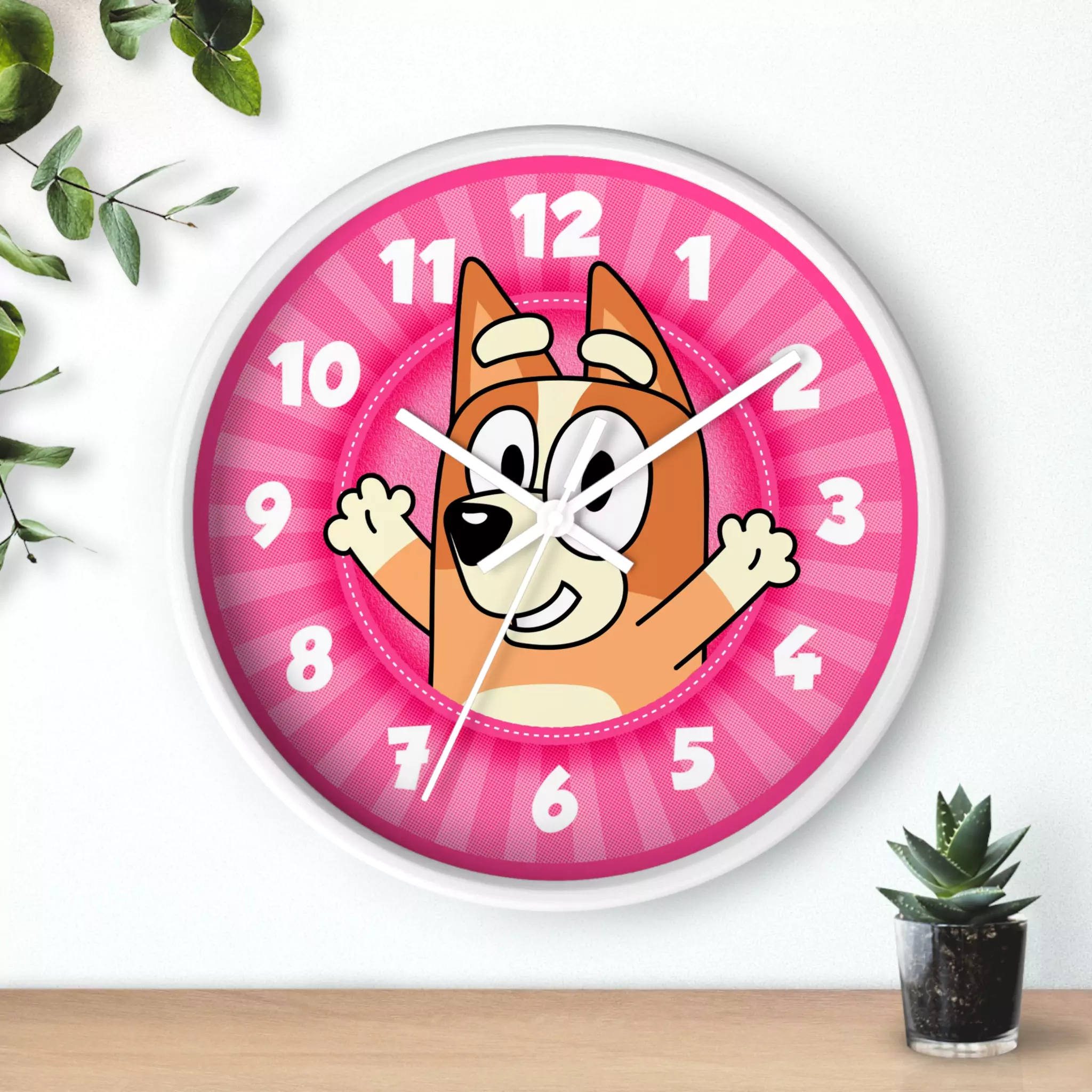 Bluey Bingo Wall Clock | Fun & Learn Time!