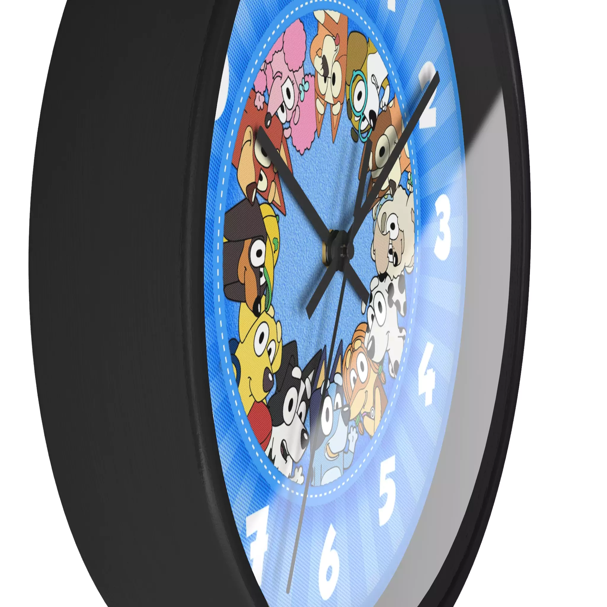 Bluey Kids Wall Clock | Fun & Learn Time!