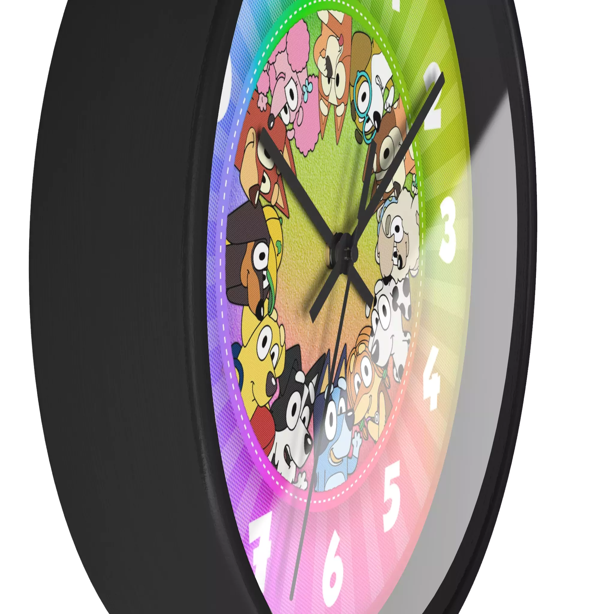 Bluey Kids Wall Clock | Fun & Learn Time!