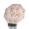 Underside of the Bluey Christmas umbrella showing its waterproof canopy.