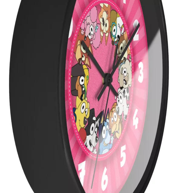 Bluey Wall Clock | Fun And Educational Clock For Kids