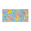 Soft and absorbent beach towel with a touch of Care Bears magic.