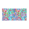 Custom Lilo & Stitch beach towel, a gift for Disney fans.