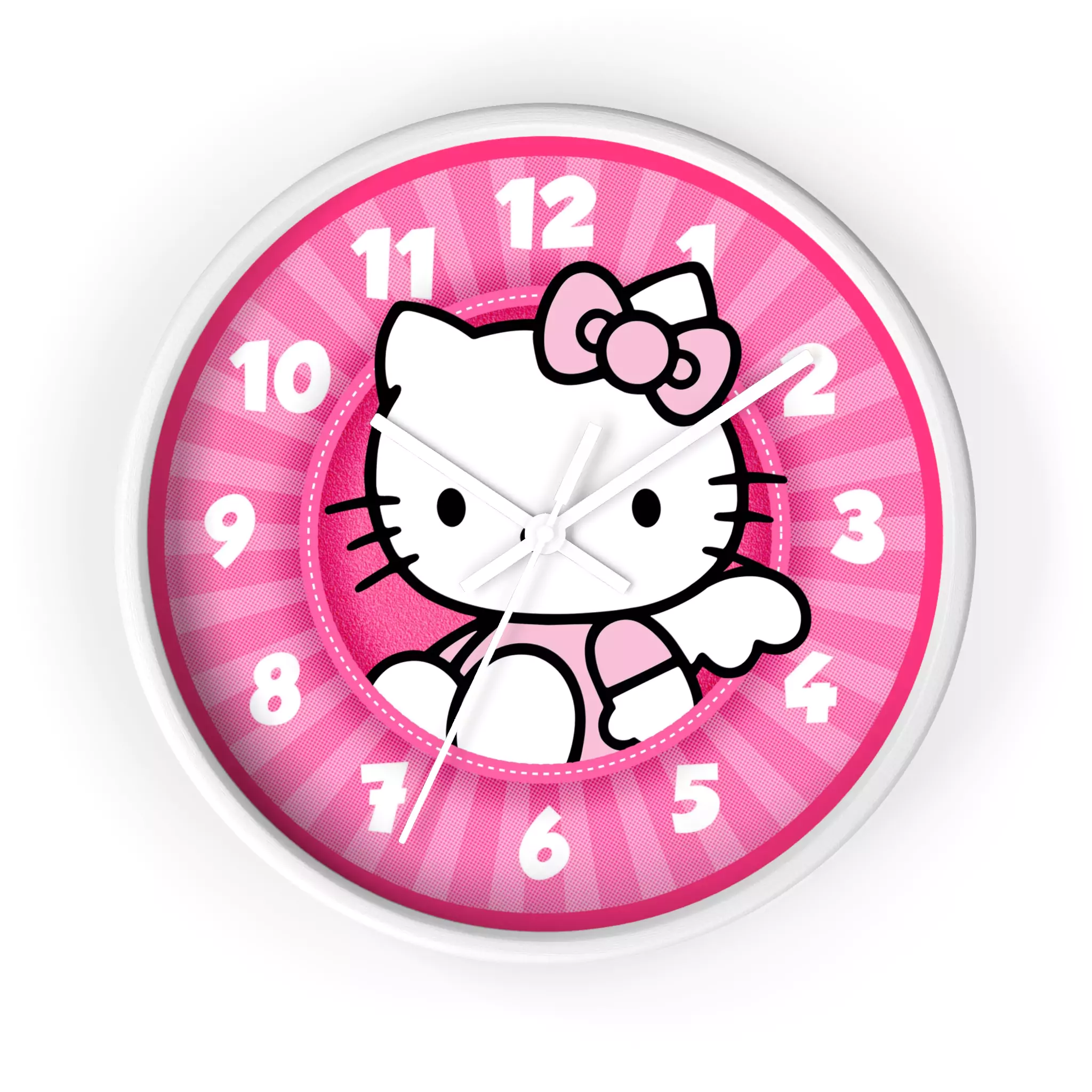 HELLO KITTY GLOBAL TIME ワールドクロック　時計 hello-kitty-wall-clock-30-