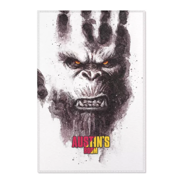 A bold Godzilla and Kong area rug that doubles as a monster-movie conversation piece in any room.