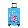 Aloha to worry-free travel! Lilo & Stitch luggage cover keeps your suitcase safe.