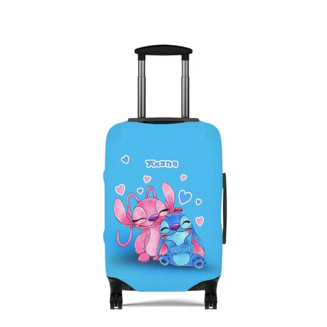 Lilo & Stitch luggage cover: A fun and functional way to protect your belongings.
