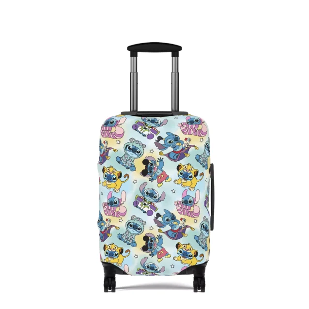 Lilo & Stitch luggage cover, a unique way to personalize your suitcase.