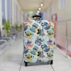 Easy to use Lilo & Stitch luggage cover, perfect for hassle-free travel.