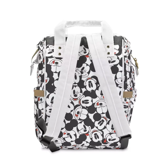 Disney Magic On-The-Go: White Mickey Mouse Diaper Bag