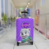 Brighten Travels with a Purple Everest Paw Patrol Luggage Cover