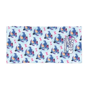 Winnie the Pooh beach towel with custom name for a fun day at the beach.