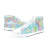 High-quality print of the Care Bears cast on kids everyday walking shoes.