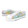 Front view of Garfield and Odie friendship sneakers for preschool boys and girls.
