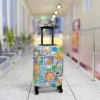 Keeping your belongings safe: This Garfield luggage cover protects your suitcase from scratches and spills.