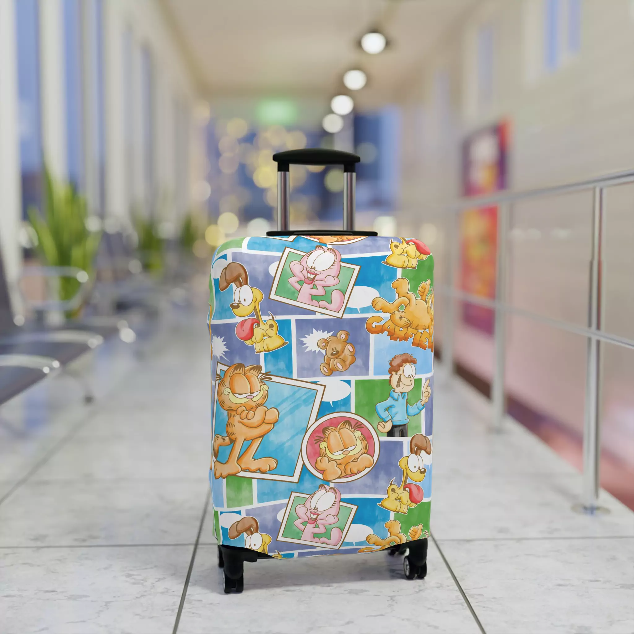 Garfield Luggage Cover | Personalized Suitcase Cover