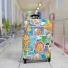 Purrfect for any destination: This Garfield luggage cover is the perfect travel companion.