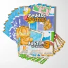 Join Garfield's birthday bash! Download free printable Garfield invitation.