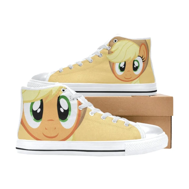 Comfortable yellow everyday walking shoes for children featuring the pegasus.