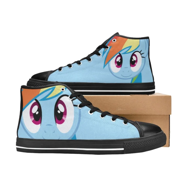 Fast and fun Rainbow Dash My Little Pony shoes for active girls.