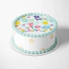 Downloadable Care Bears cake topper: personalize and print for an unforgettable party.