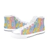 Supportive shoes for little feet, adorned with lovable Care Bears to brighten their day.