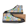 Bright Garfield shoes for kids - adding a splash of fun to every step.
