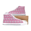 Durable pink shoes featuring Hello Kitty, ready for all their adventures.